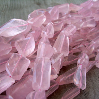 rose quartz nuggets