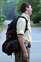 a man wearing a backpack