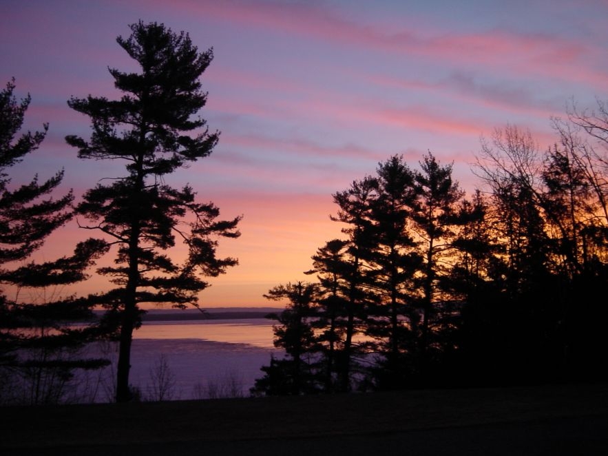 Retreat sunset at Galilee, Arnprior, Ontario