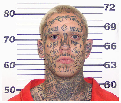 skinheads tattoo. quot;worst tattooquot; challenge: