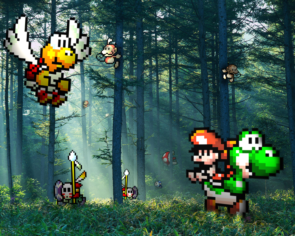 [Retro_Forest___Yoshi__s_Isl____by_RETROnoob.png]