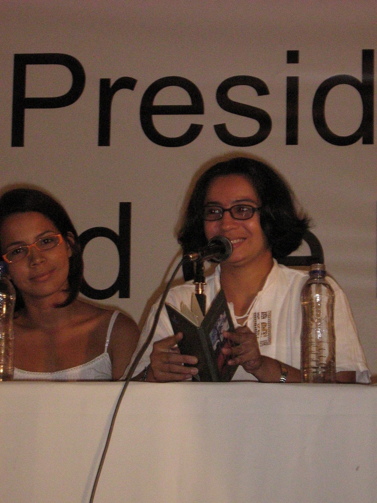 Lectura de poesía, Cartagena 2007