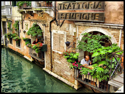 итальянское кафе, Венеция