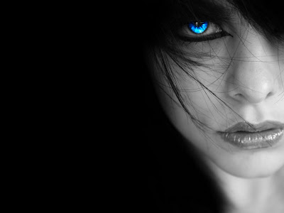 wallpaper eyes. Ice Look - Blue Frozen Eyes