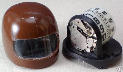 Vintage Watching - Two Very Rare 1970 Helmet Jump Hour Watches