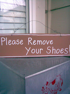 Please Remove Your Shoes  $10