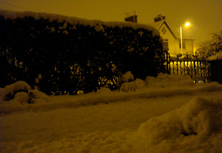 Snow in East Belfast