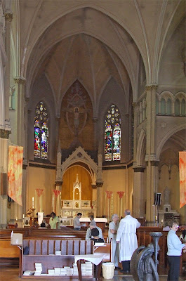 Most Holy Trinity Roman Catholic Church, in Saint Louis, Missouri, USA - interior