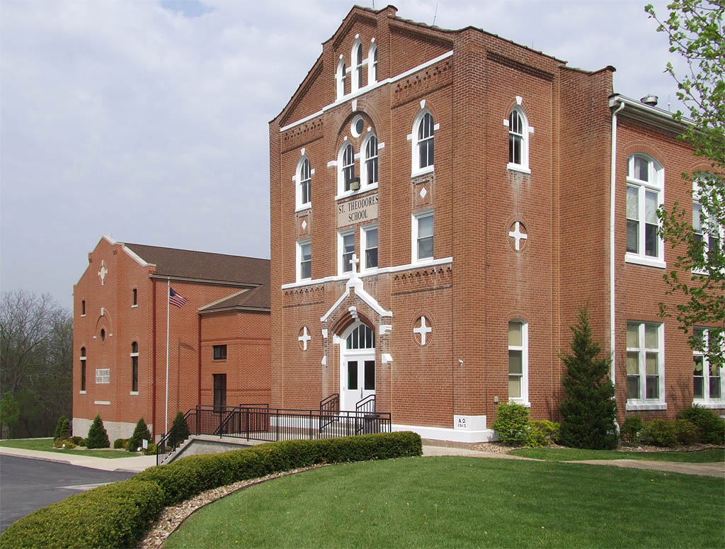 [Saint+Theodore+Roman+Catholic+Church,+in+Flint+Hill,+Missouri+-+school.jpg]