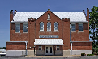 Saint Ignatius of Loyola Roman Catholic Church, in Concord Hill, Missouri, USA - school