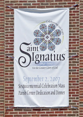 Saint Ignatius of Loyola Roman Catholic Church, in Concord Hill, Missouri, USA - banner