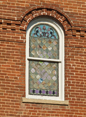 Saint Joseph Roman Catholic Church in Neier, Missouri, USA - exterior window