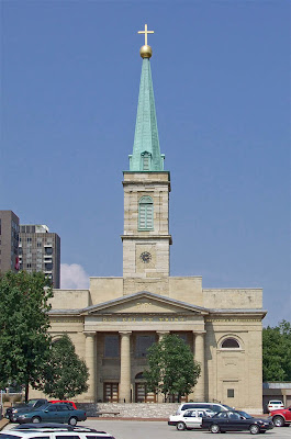 Basilica of Saint Louis, King of France, in Saint Louis, Missouri, USA - exterior