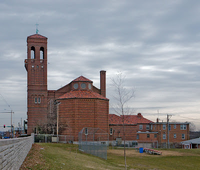 Saint George Roman Catholic Church, in Affton, Missouri, USA - exterior