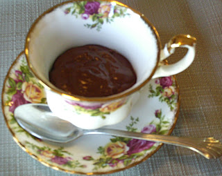 Homemade chocolate pudding from tuesdays with dorie