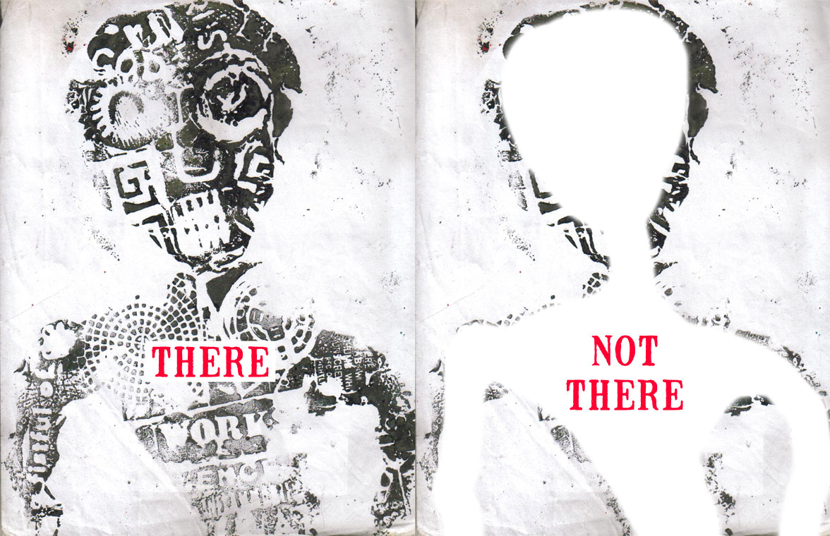 there not there by allan revich, altered original image by david-baptiste chirot