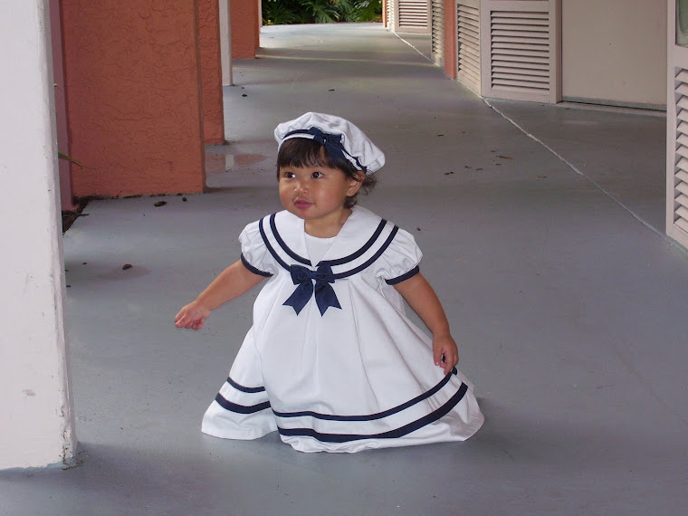 Me in my Sailor Dress