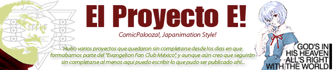 El Proyecto E! - Comic Palooza! y Japanimation Style !