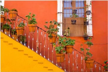 [Colorful-Stairs-and-House-with-Potted-Plants-Guanajuato-Mexico-Photographic-Print-C12948203.jpg]