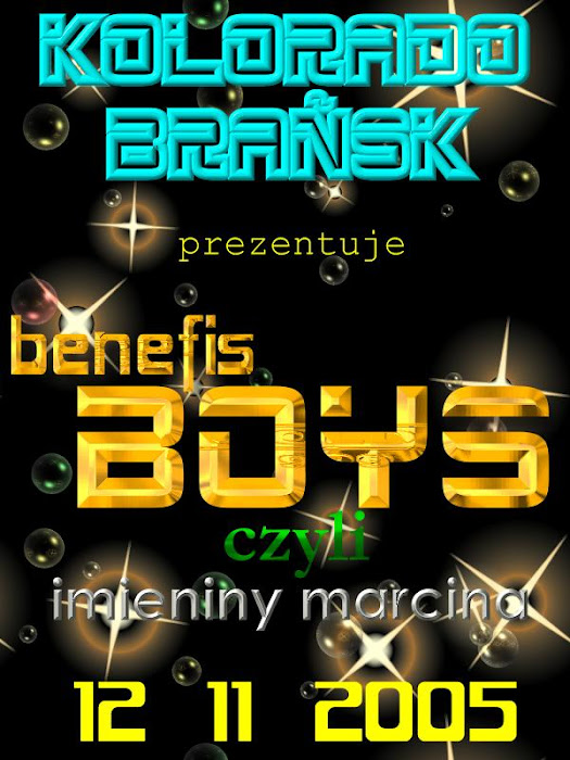 Boys - benefis korrado 12 11 2005