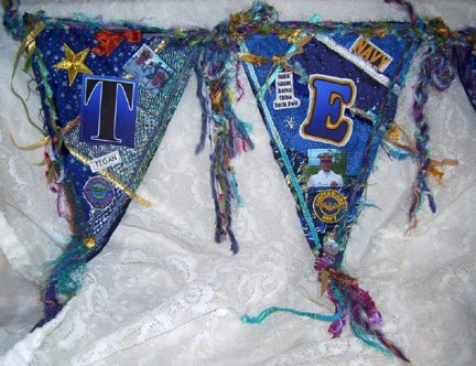 Tegan's Navy Banner