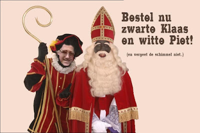 Zwarte Sint en Witte Piet
