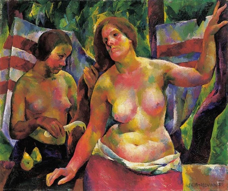 [Aba-Novák,+Vilmos-1925-La+mujer+del+artista+peinandose.JPG]