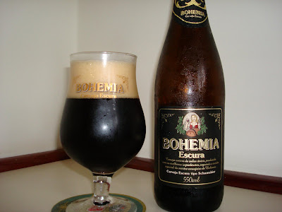 Nesse momento, verso bebida Bohemia+escura