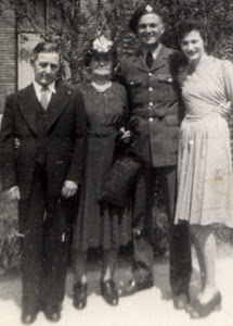 me(age 18) with parents and cousin before going overseas