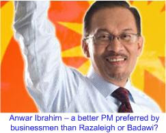 Anwar the preferred PM