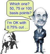 Feds cut interest rate 0.75%