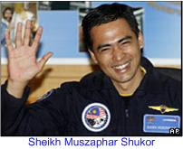 Malaysia Astronaut Sheikh