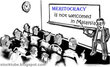 Meritocracy not welcomed in Malaysia