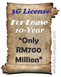 3G License for lease