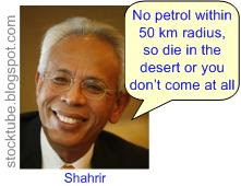 Shahrir Petrol Ban