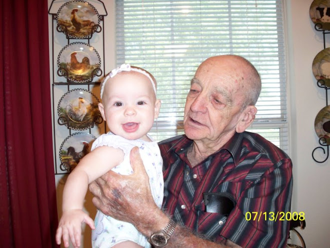 Great Grandpa Bristow and Maddy