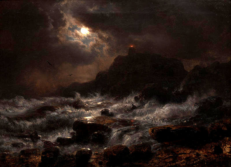 [Andreas+Achenbach+(1815-1910)+-+Norwegian+Coast+by+Moonlight+1848.jpg]