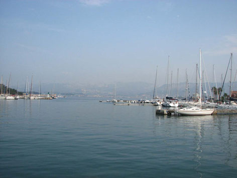 Vue de la rade de Toulon
