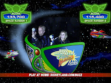 Buzzlightyear ride in Disneyland