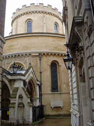 Temple Church, from Hare Court