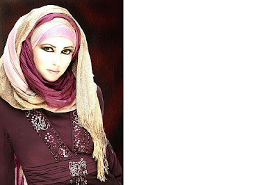 خطوات وطرق لف الحجاب بالصور Multi-wrap+hijab