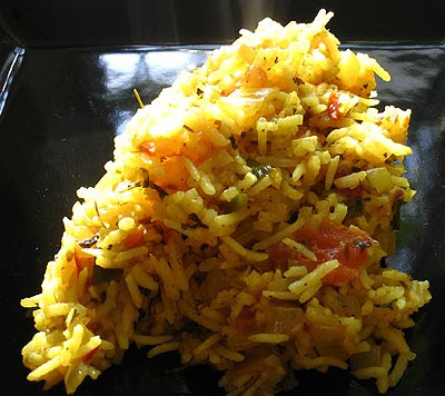 Methi ( Fenugreek Leaf ) Rice