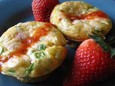Spicy Baked Egg Muffins