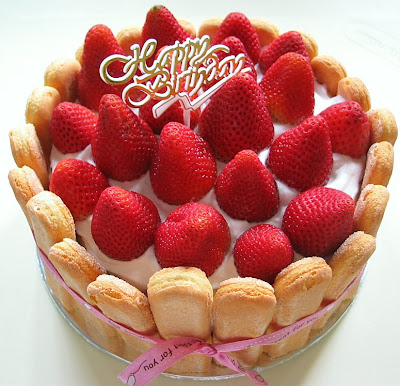 Happy Birthday Pammy Strawberry+mango+cake1