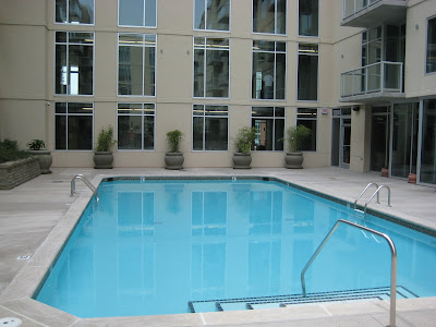 Icon courtyard pool