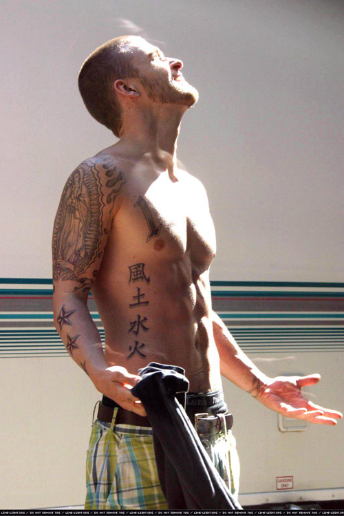 picture of Justin Timberlake tattoo