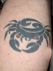 Horoscope cancer tattoos designs
