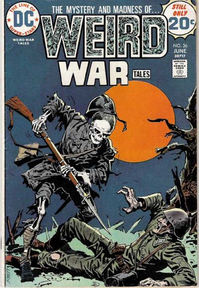 Beware the Spectral French!  WEIRD WAR TALES #26