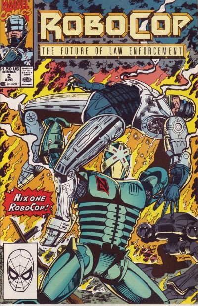 Evil Robot Cops!  ROBOCOP #2