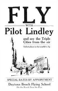 Early Aviation in Daytona Beach, pilot Lindley